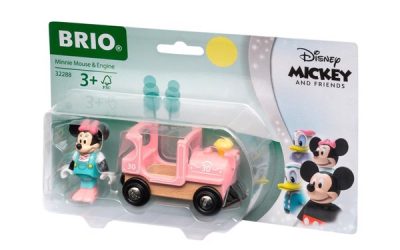 Brio Minnie Mouse og lokomotiv – BRIO