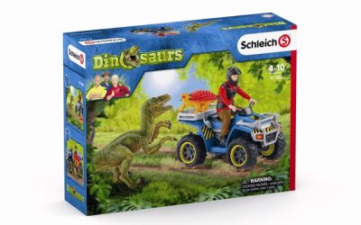 Schleich Quad escape from Velociraptor – Schleich