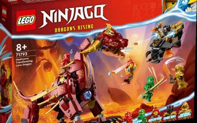 LEGO Ninjago Forvandlings-lavadragen Heatwave – 71793 – LEGO Ninjago